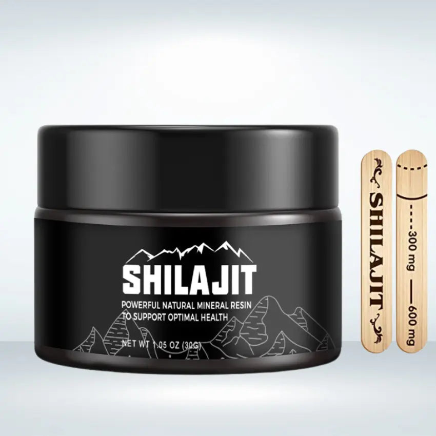 Shilajit 100% Pure Himalaya - 85+ Essentiële Mineralen - 72% Fulvinezuur - Top Kwaliteit