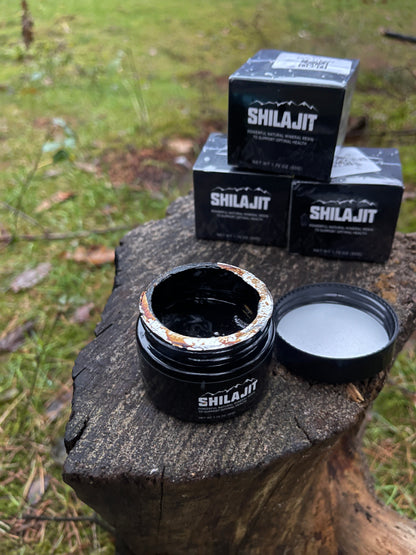 Shilajit 100% Pure Himalaya - 85+ Essentiële Mineralen - 72% Fulvinezuur - Top Kwaliteit